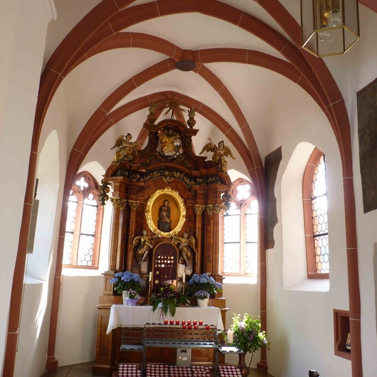 Altarraum der Gnadenkapelle Hessenthal